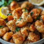 Crispy Lemon Pepper Chicken Bites