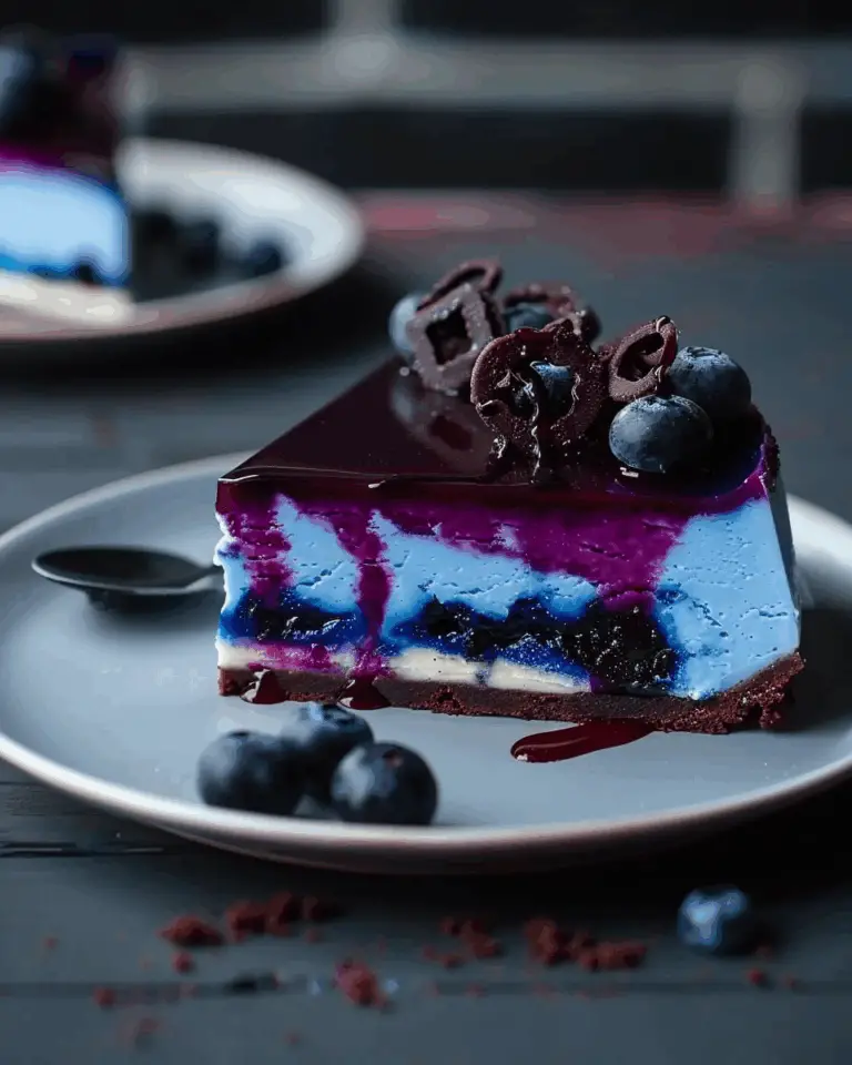 Ravenclaw Midnight Blueberry Cheesecake