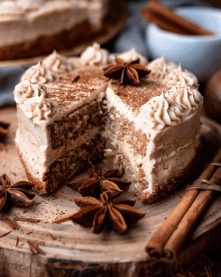 Easy Autumn Chai Soak Cake