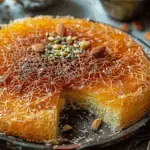 Irresistible Kunafa – Middle Eastern Cheese Pastry