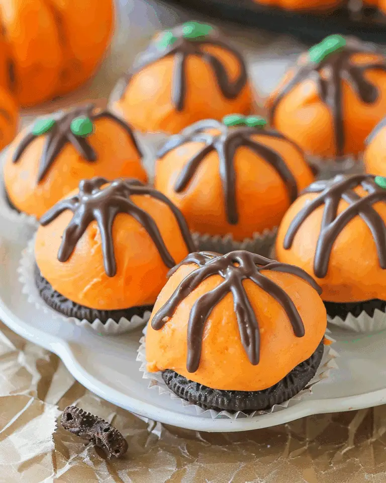 Pumpkin Oreo Balls