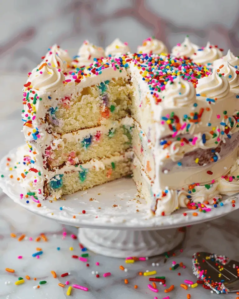 Ultimate Funfetti Birthday Cake