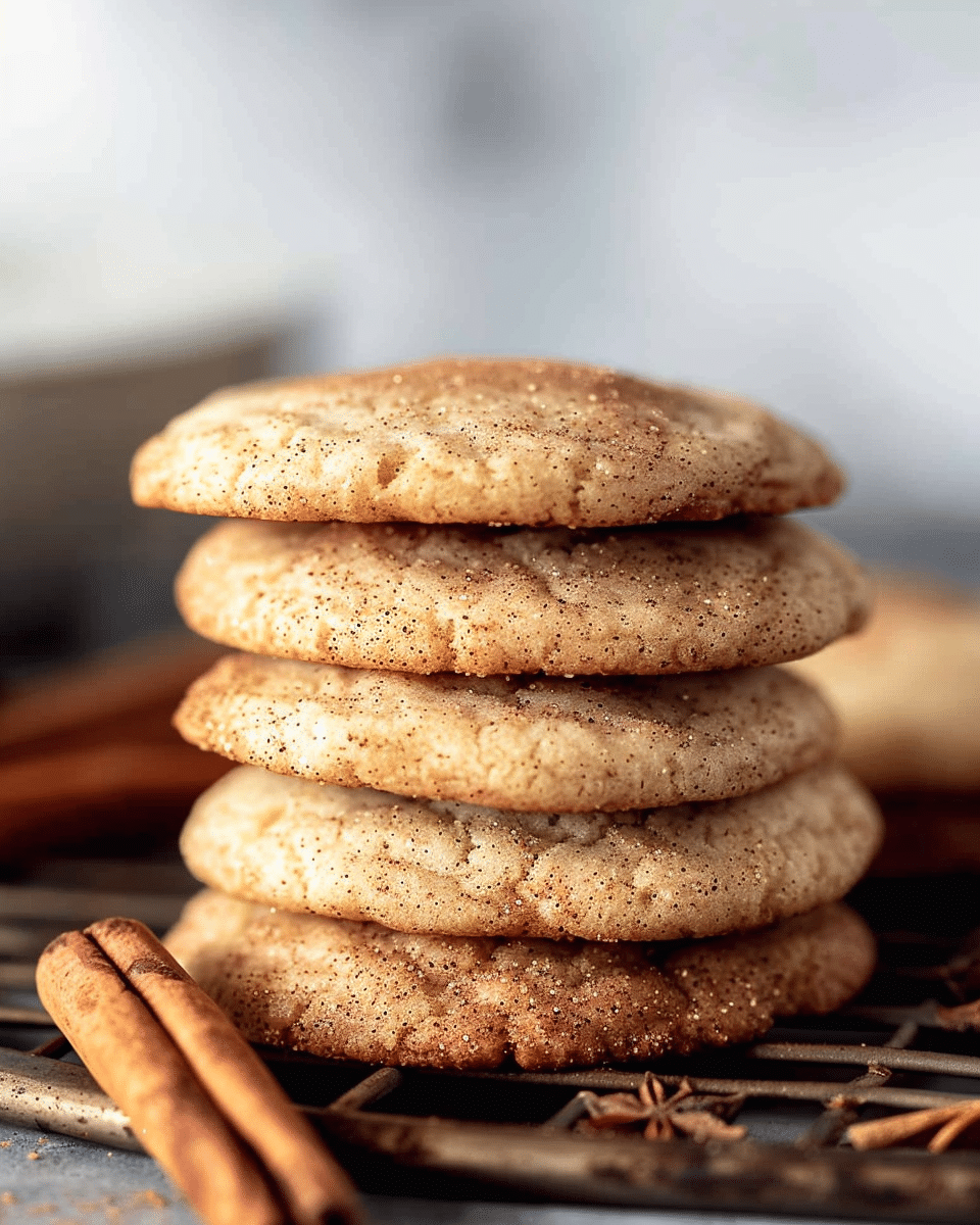 Chai‑Spiced Snickerdoodles