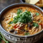 Cozy Crockpot Creamy Chicken Chili