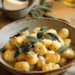 Gnocchi with Sage Butter Sauce