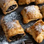 Chocolate Puff Pastry Puffs