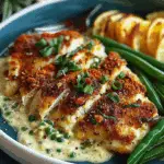 Coconut-Lemon Chicken Alfredo with Chili Feta Cream