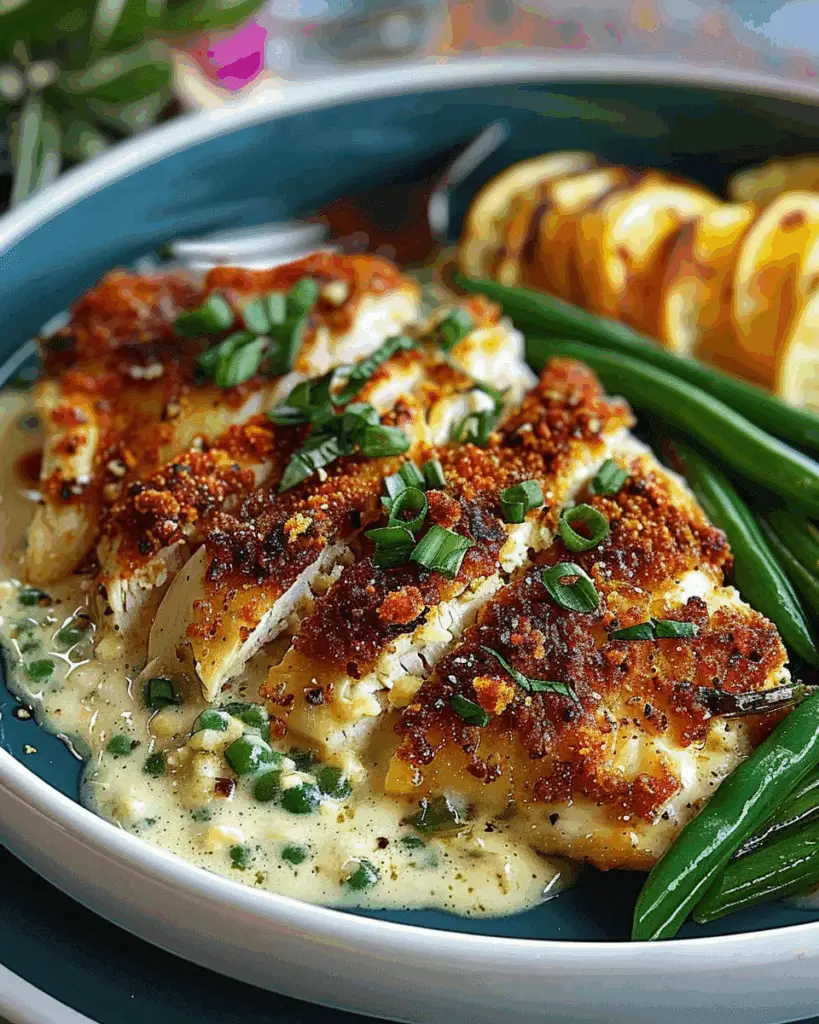 Coconut-Lemon Chicken Alfredo with Chili Feta Cream