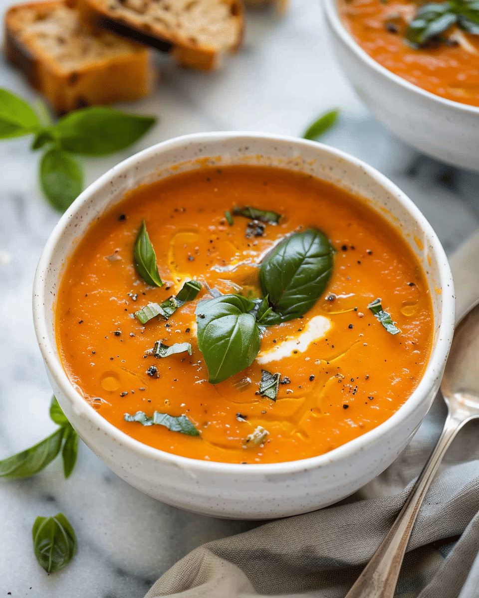 Creamy Tomato Basil Soup