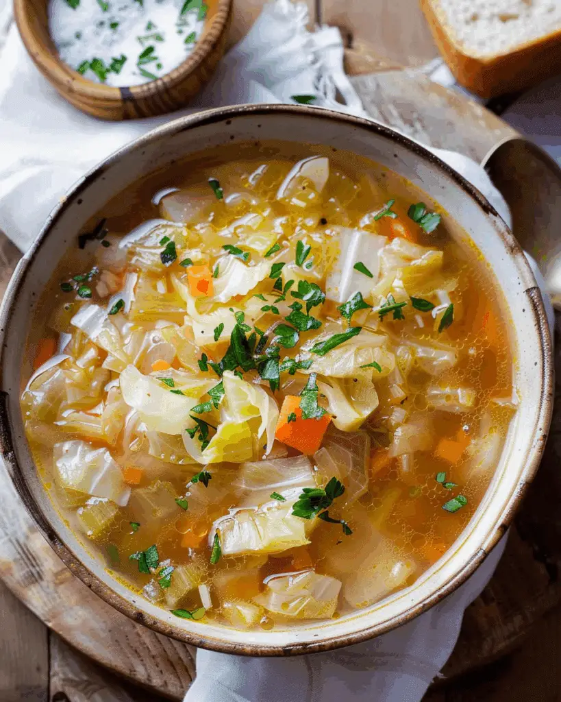Cabbage Fat-Burning Soup Recipe