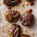 Healthy Smashed Dates Dessert