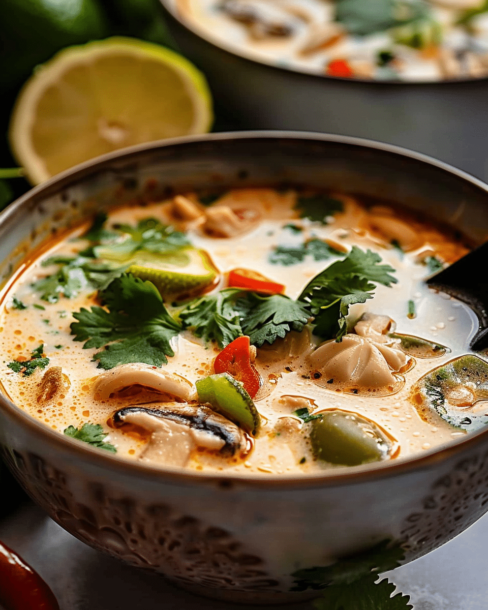 Authentic Tom Kha Gai Soup Recipe
