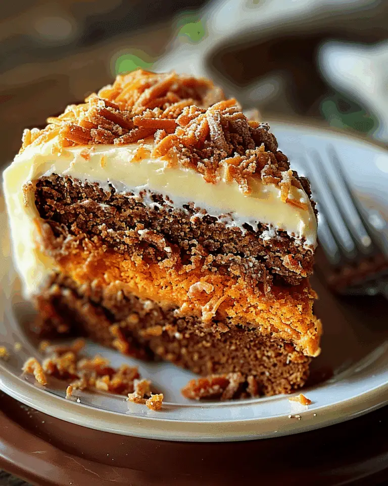Brazilian Carrot Cake Recipe
