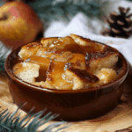 Cardamom Pear Bread Pudding