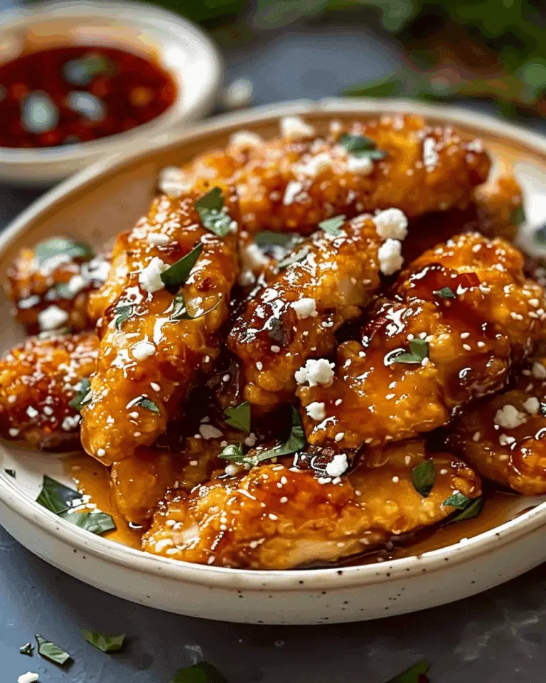 Crispy Hot Honey Feta Chicken Recipe for Perfect Taste
