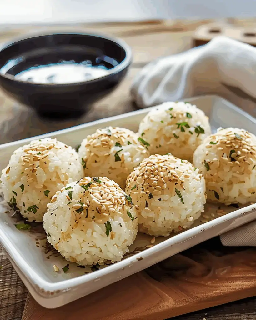 Korean Rice Balls (Jumeokbap)