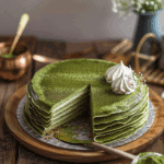 Matcha Crepe Cake Recipe