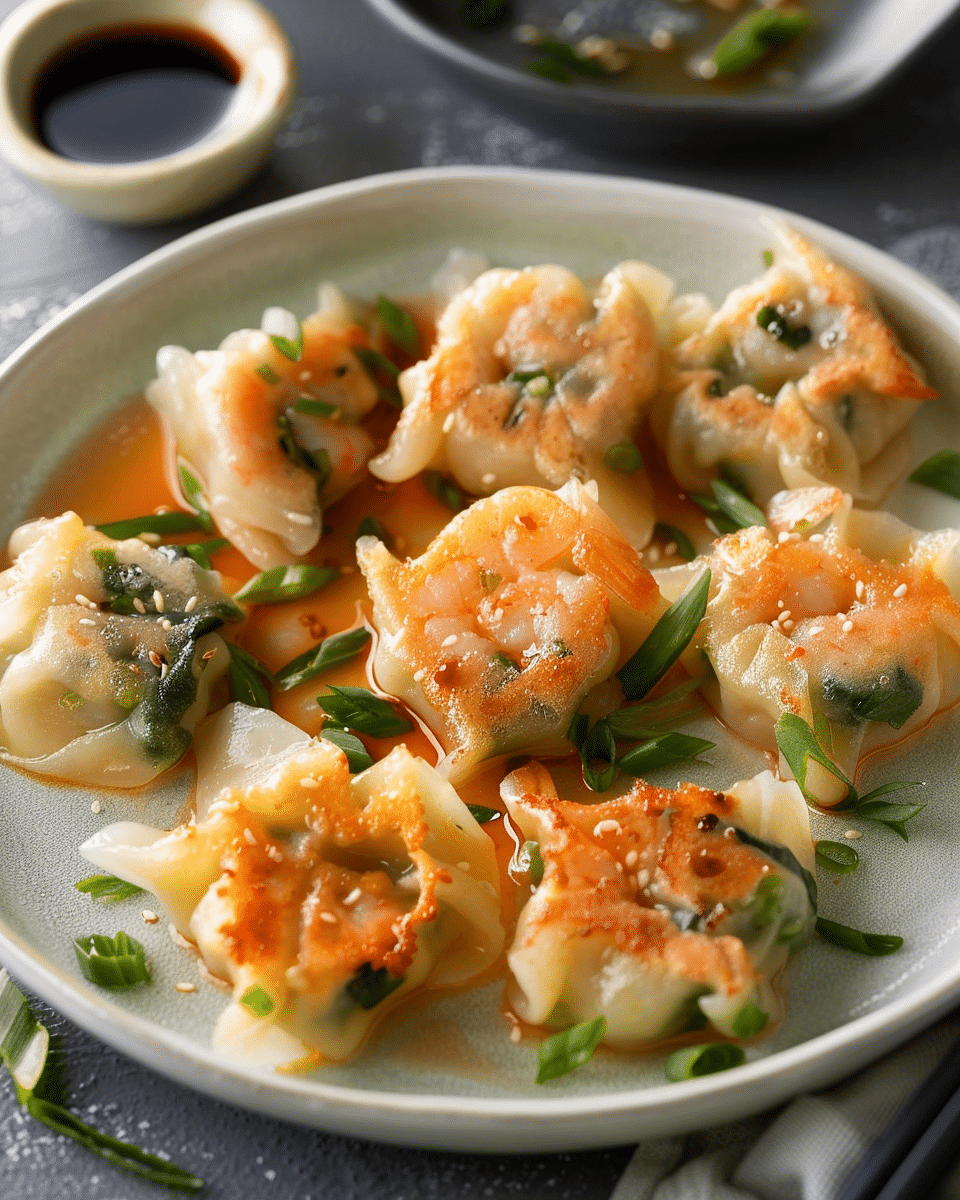 Shrimp and Chive Dumplings