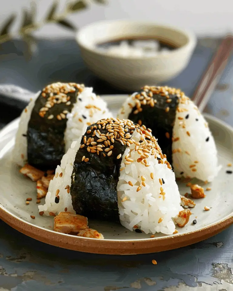Chicken Onigiri Recipe