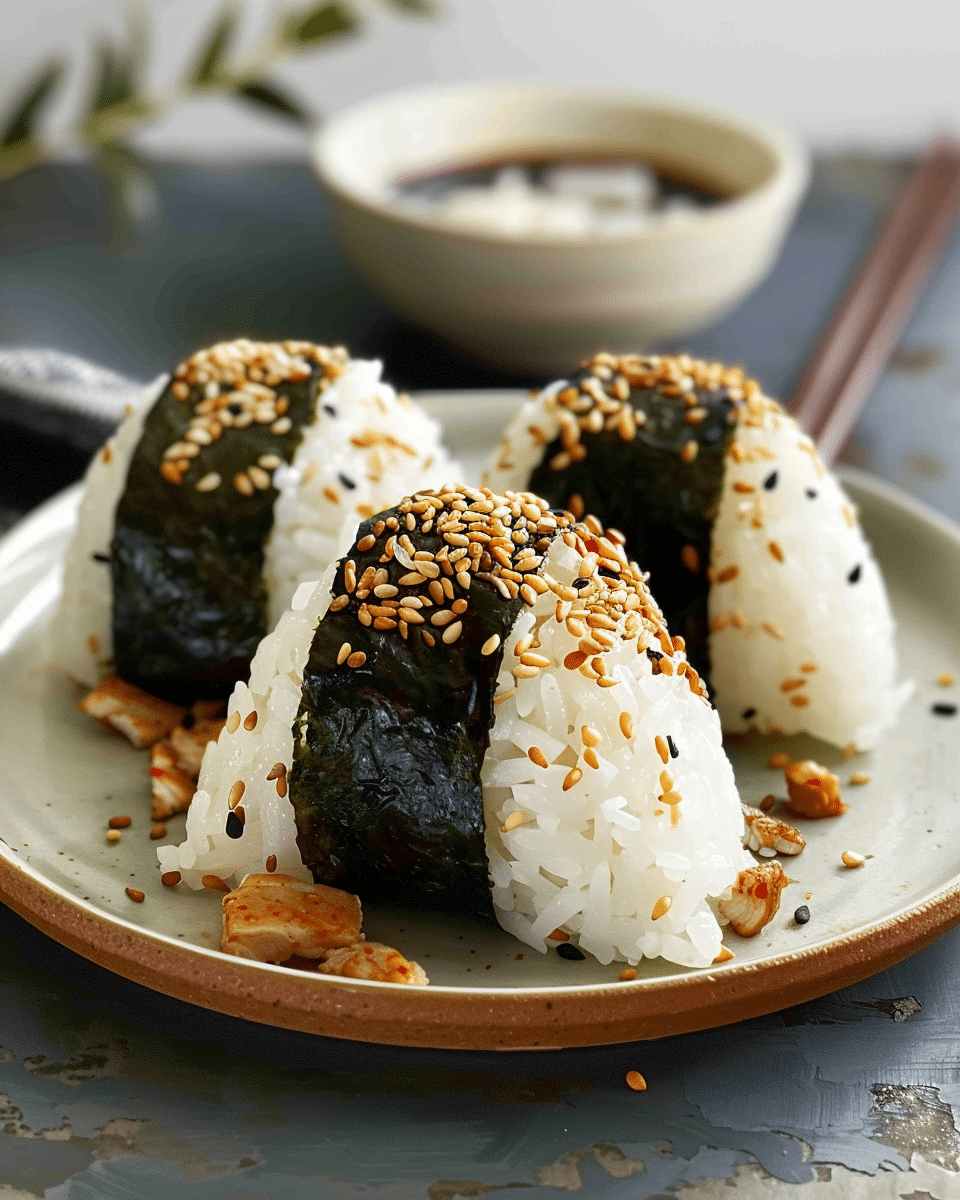 Chicken Onigiri Recipe