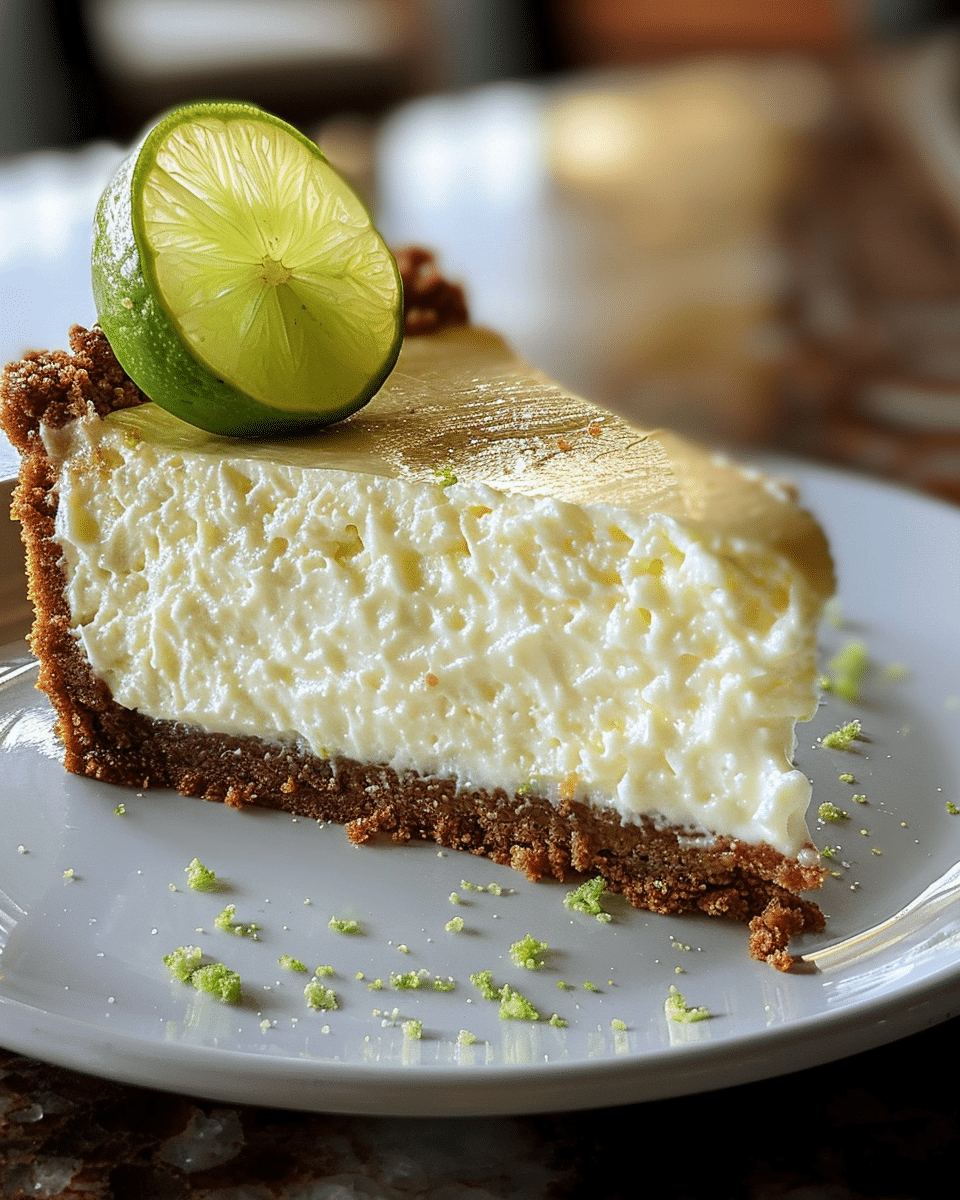 Creamy Key Lime Cheesecake Recipe