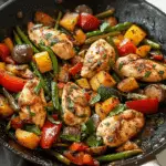 Savor the Flavor: Italian Chicken and Vegetable Skillet