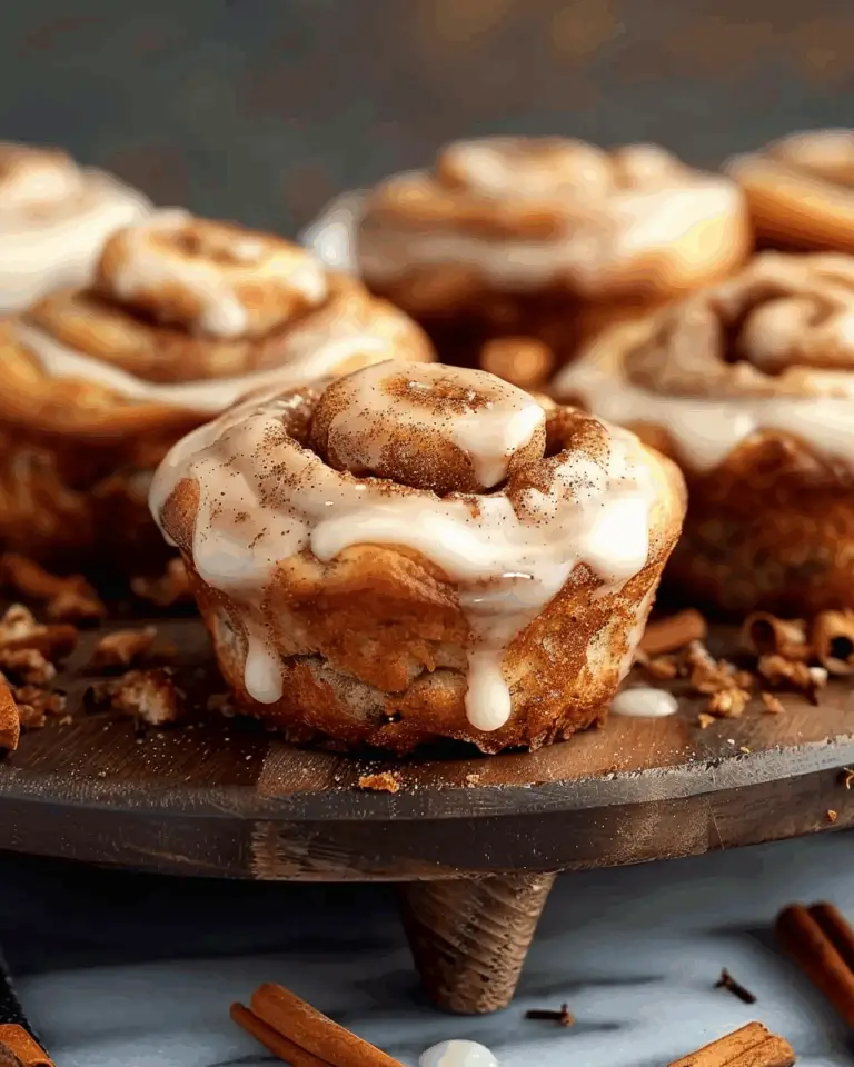 Cinnamon Roll Protein Muffins