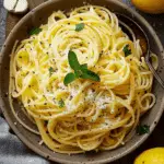 Lemon Butter Garlic Pasta Sauce (Pasta al Limone)