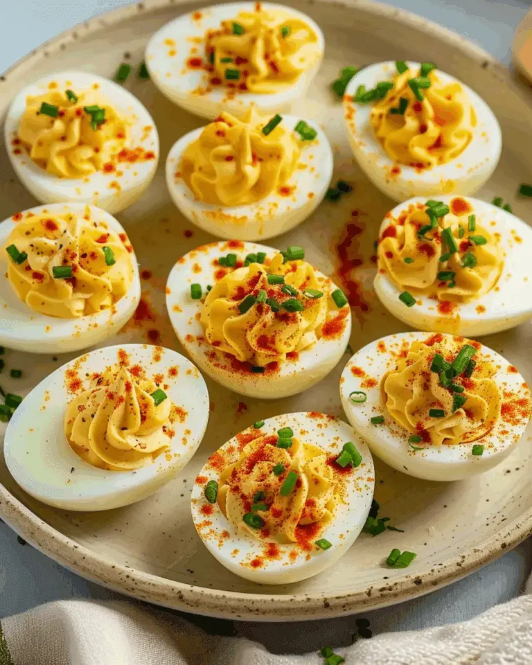 Air Fryer Deviled Eggs