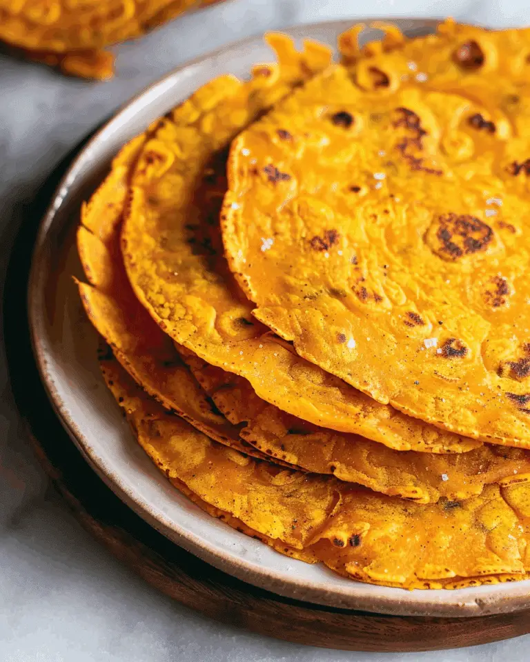 Two Ingredient Sweet Potato Tortillas