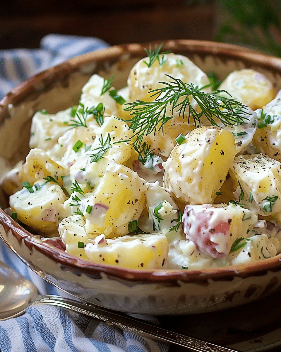 Scandinavian Dill Potato Salad