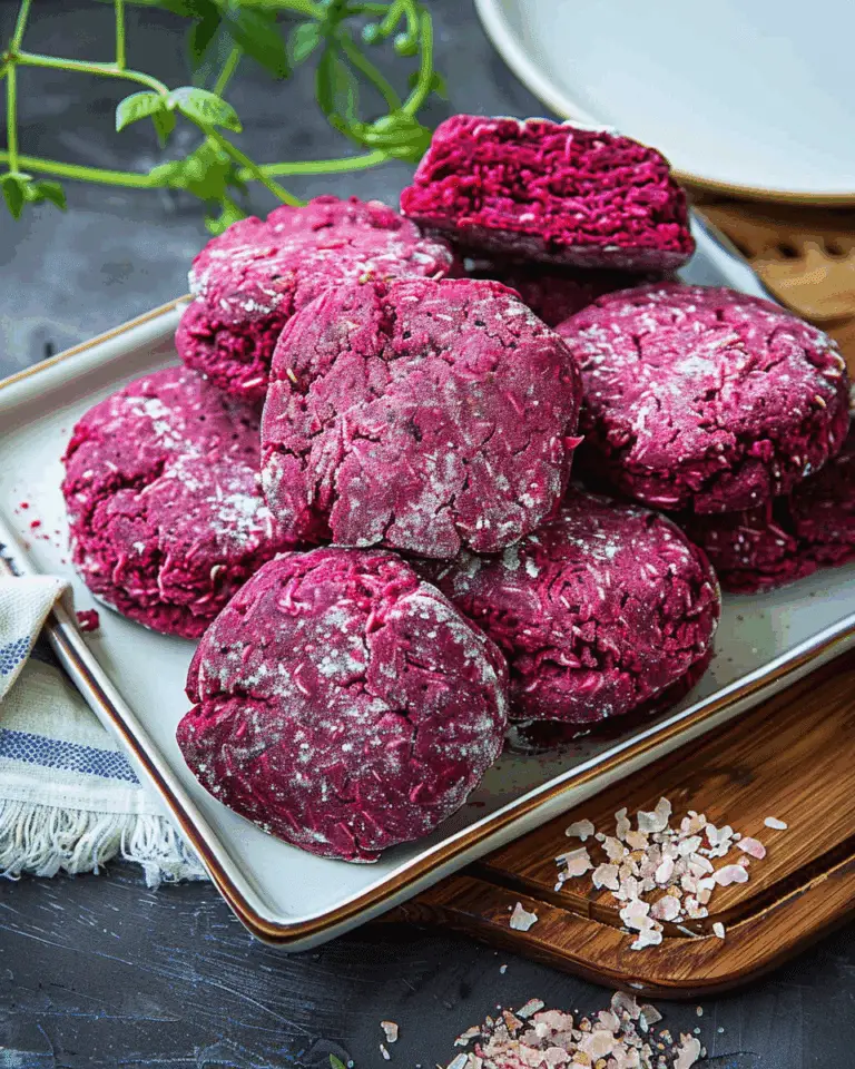 Beet Biscuits