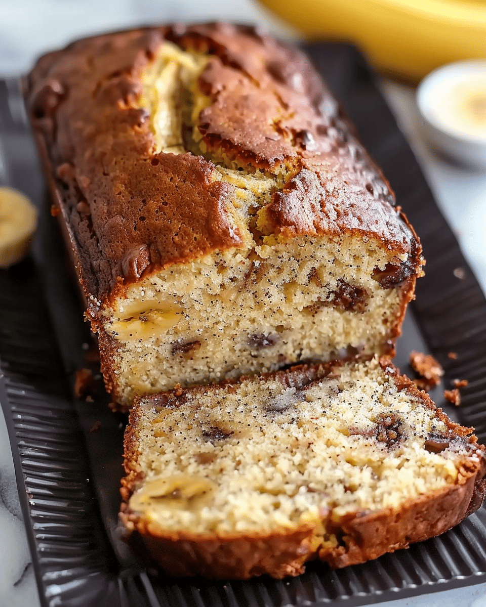 Banana Bread with Greek Yogurt