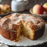 Apple Cider Cake with Cinnamon Sugar Topping