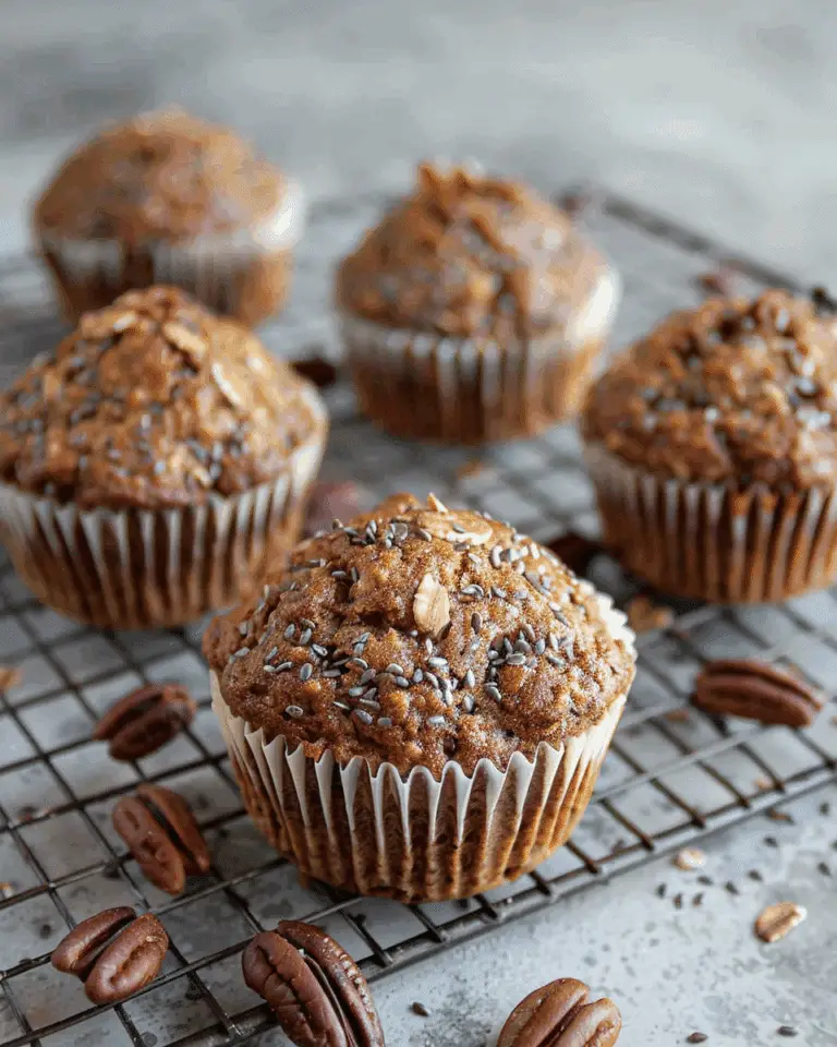 Breakfast Flaxseed Muffins