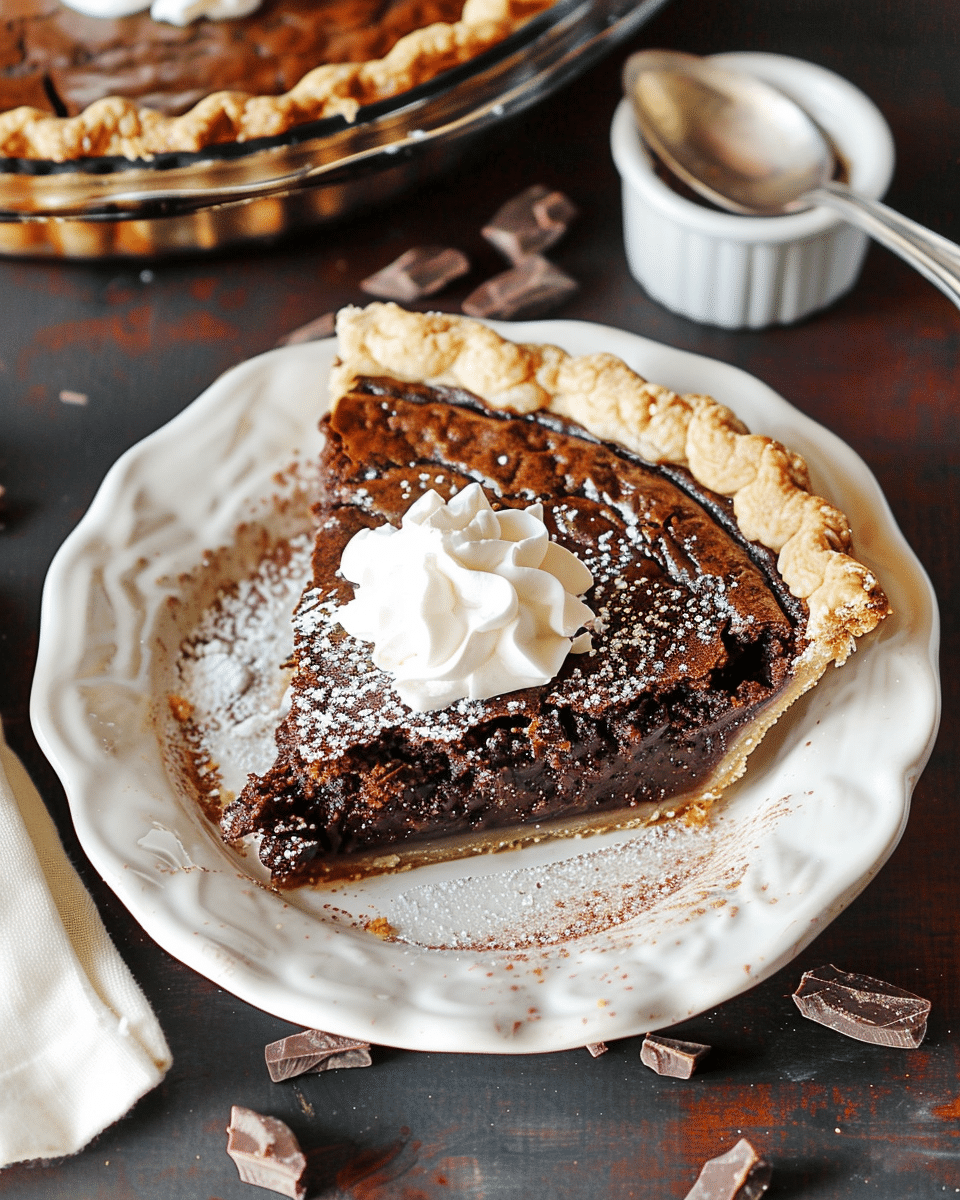 Chocolate Crack Pie