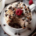 Paleo Chocolate Chip Mug Cake (Made with Almond Pulp)