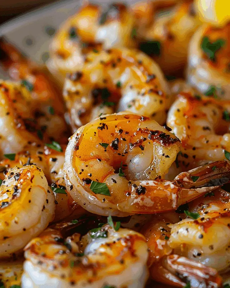 Garlic Parmesan Roasted Shrimp