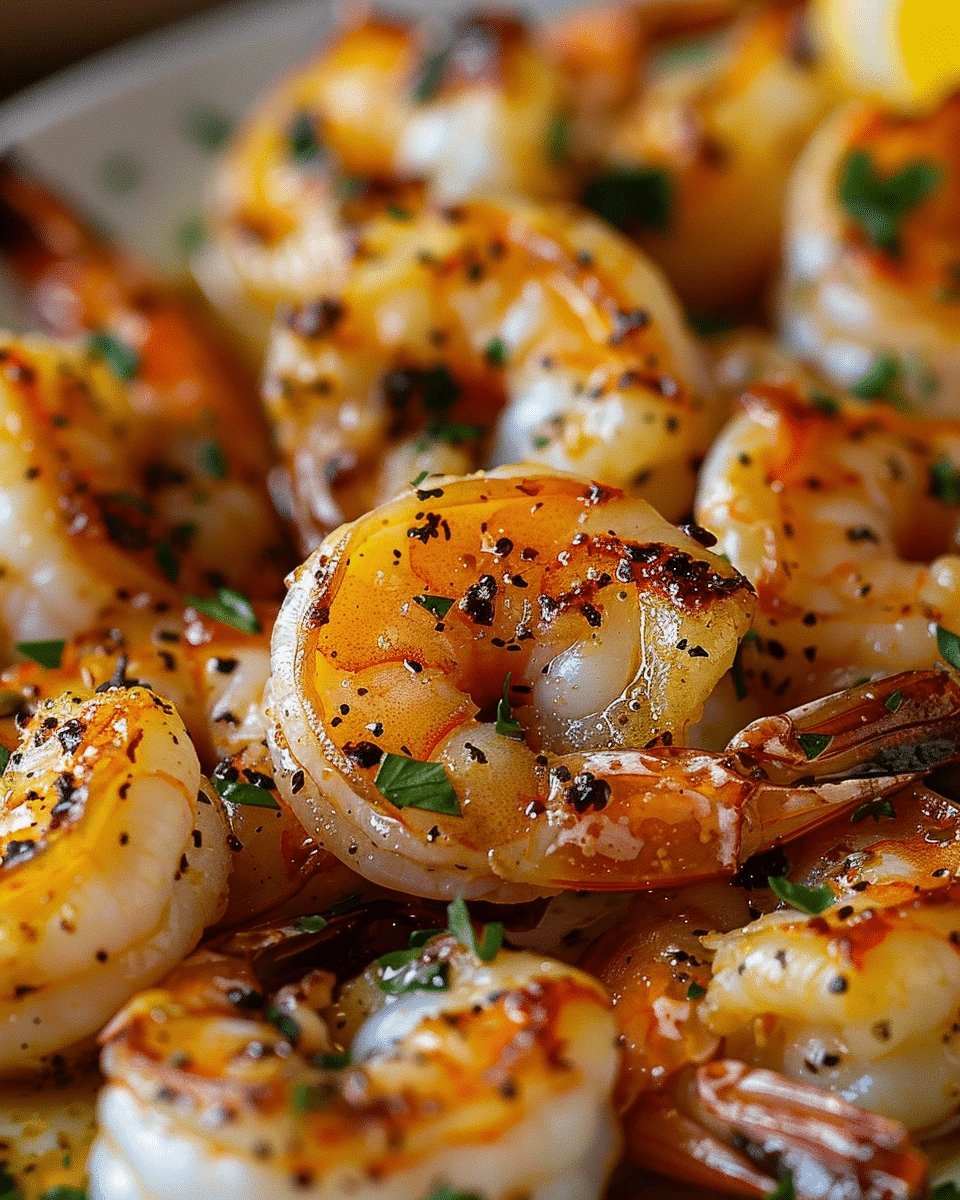 Garlic Parmesan Roasted Shrimp