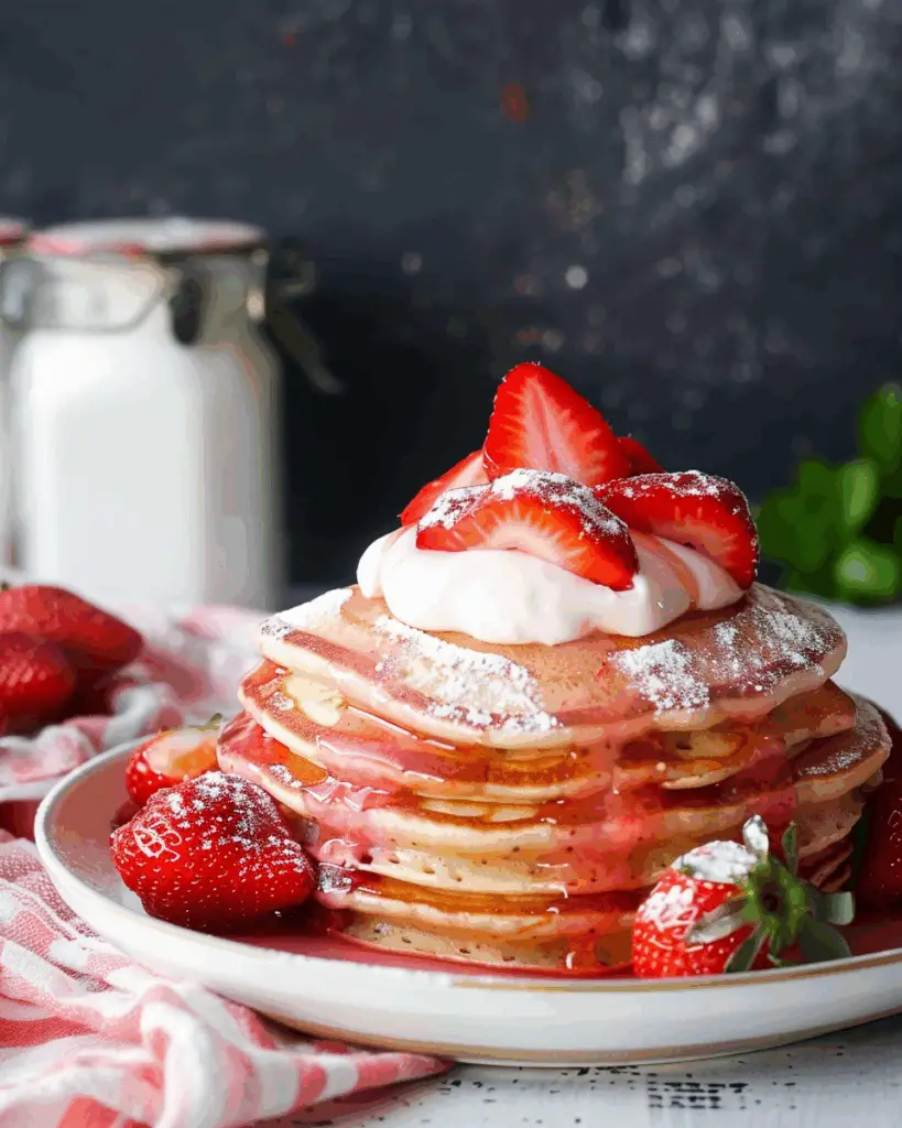 Strawberry Pancakes