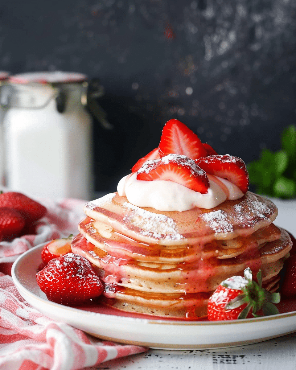 Strawberry Pancakes