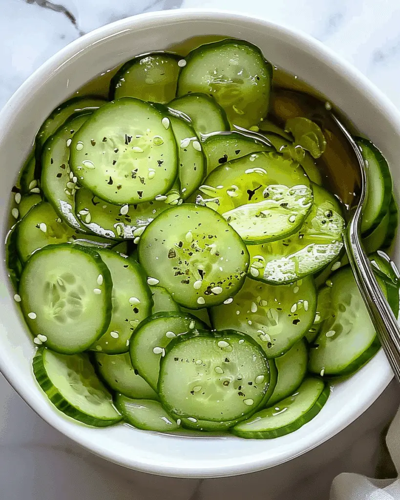 Cucumber Vinegar Salad