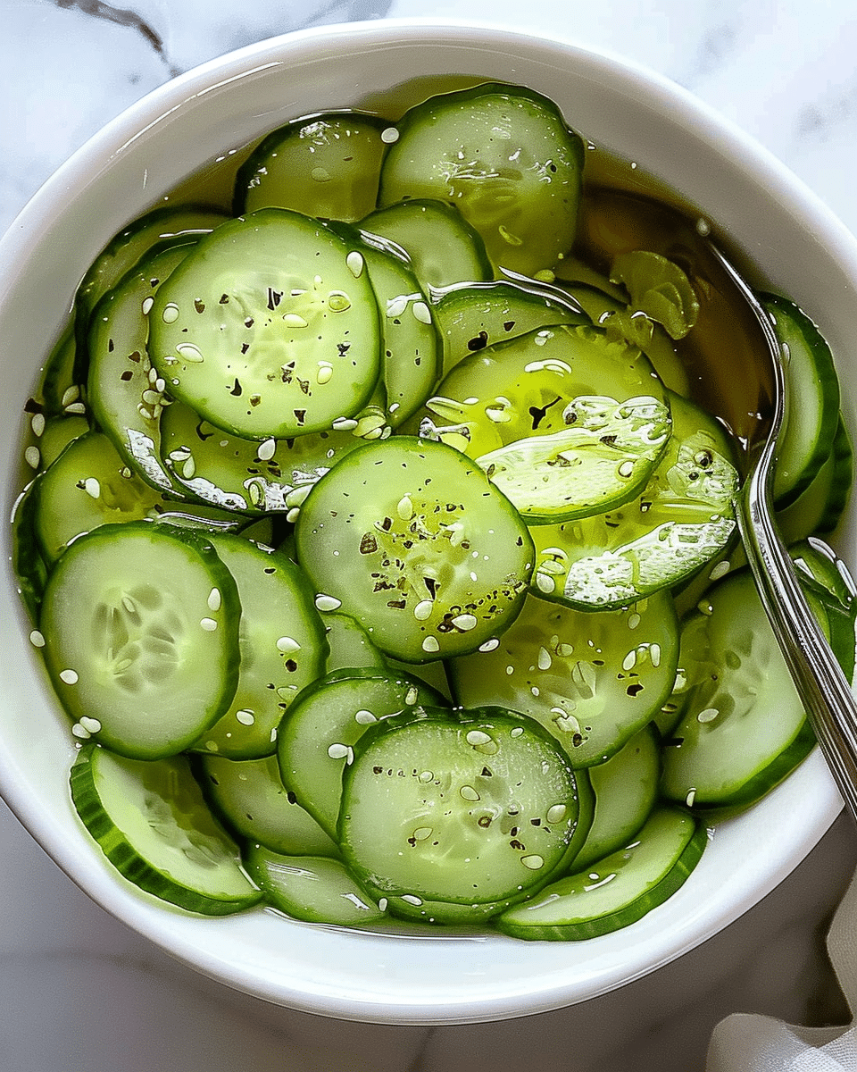 Cucumber Vinegar Salad