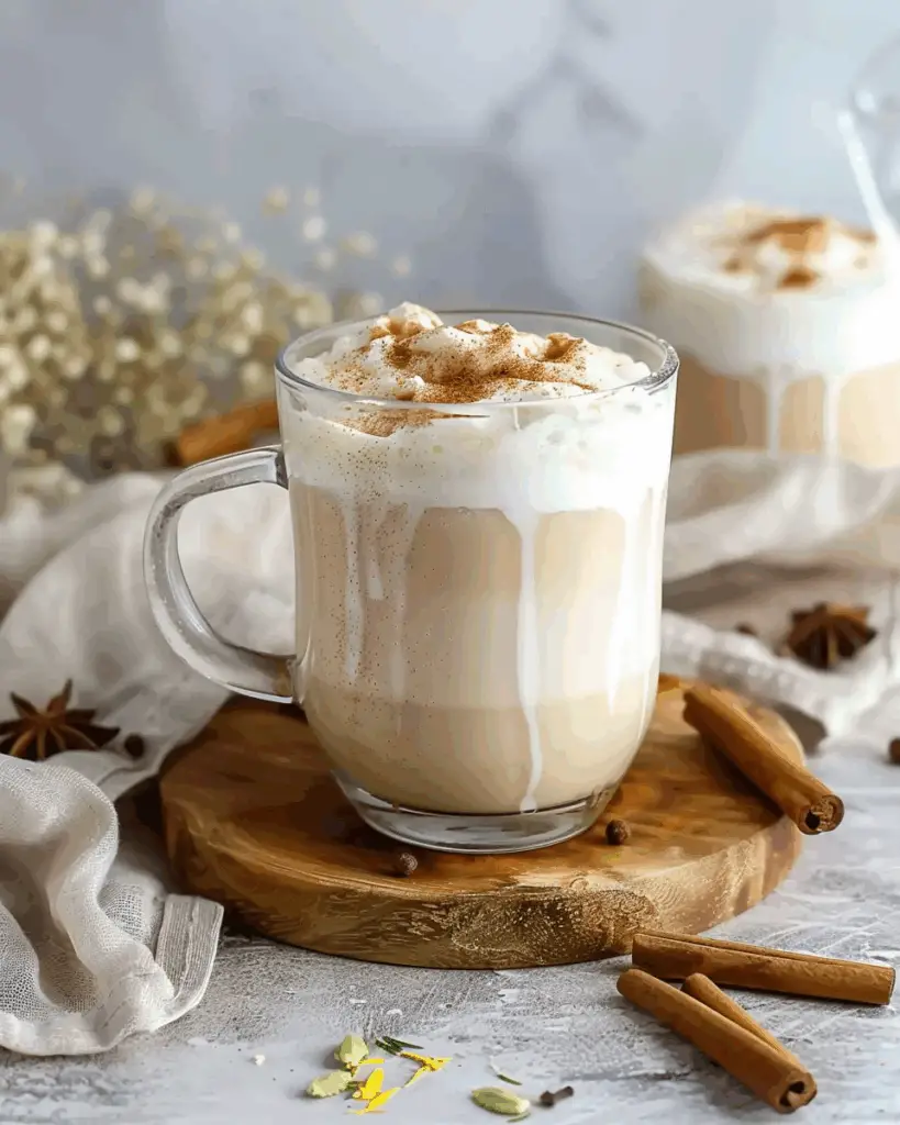 Chamomile Cinnamon Moon Milk Latte