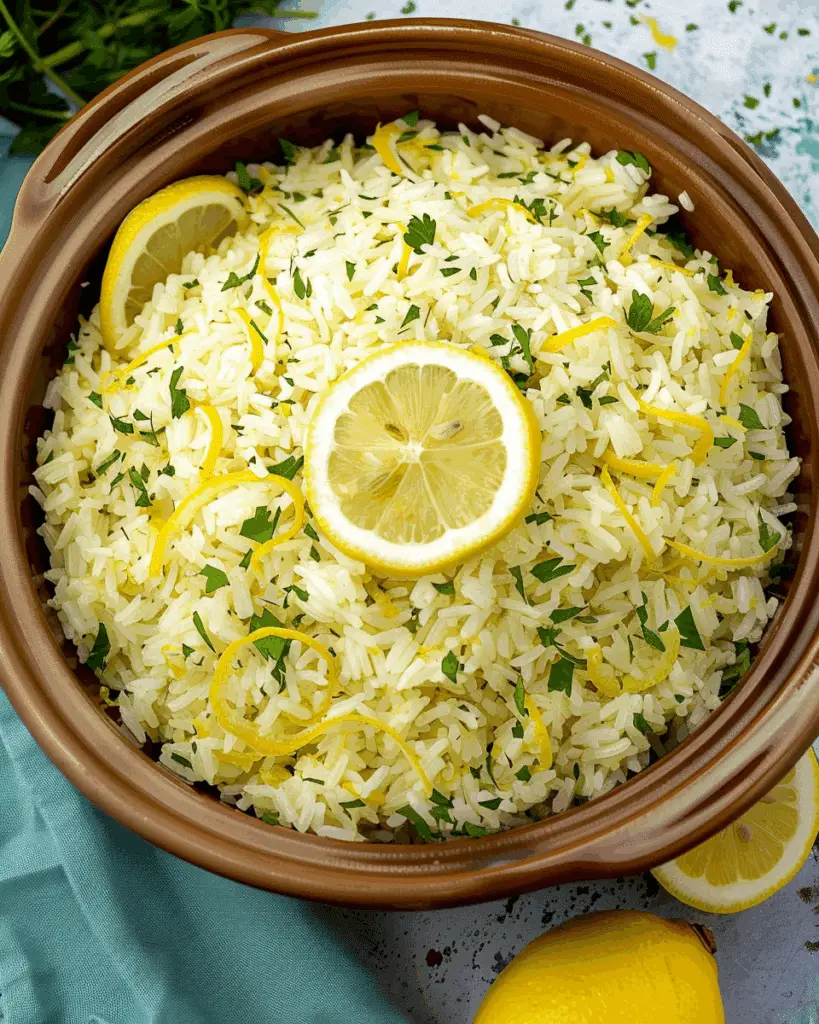 Greek Lemon Rice