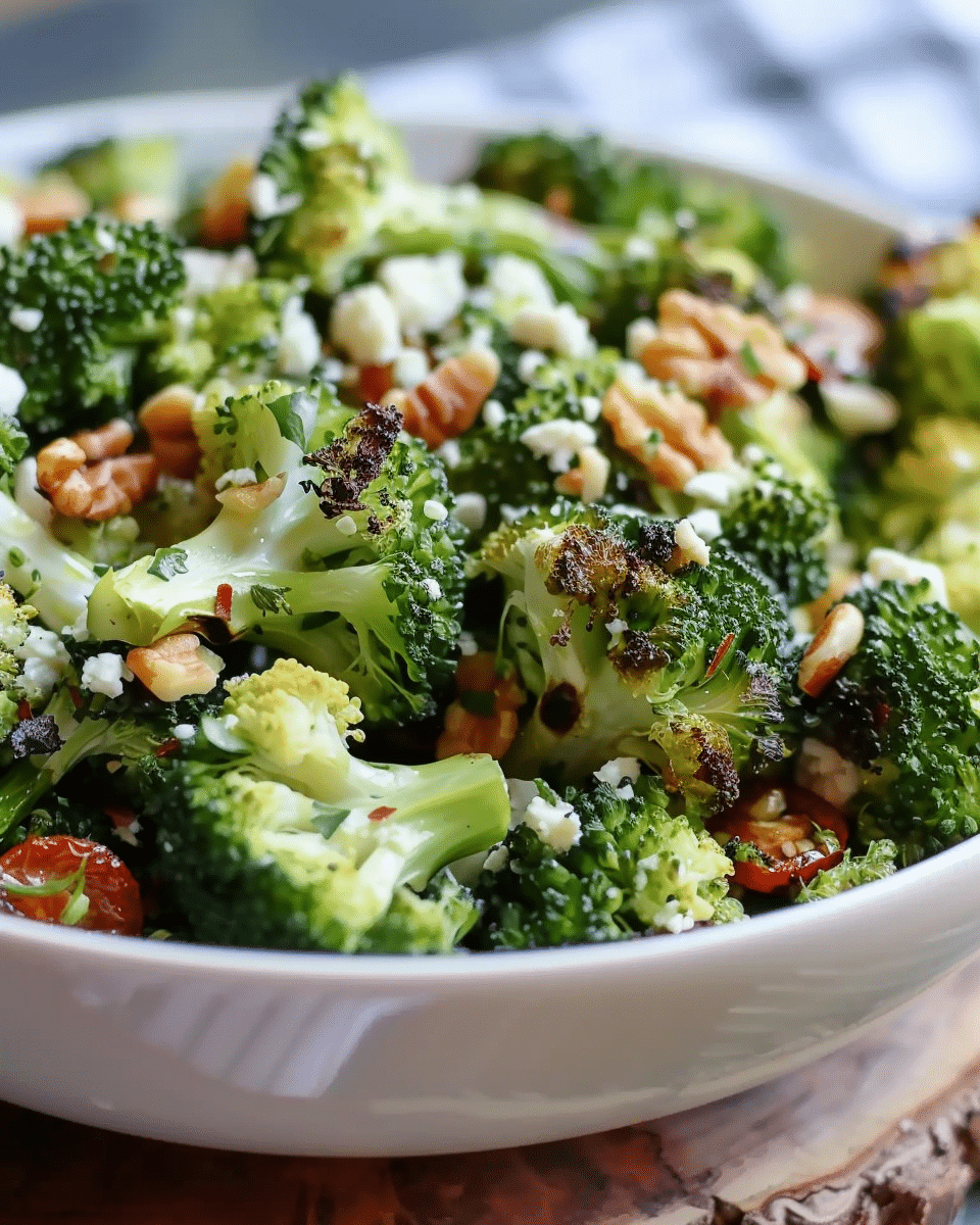 Roasted Broccoli Salad