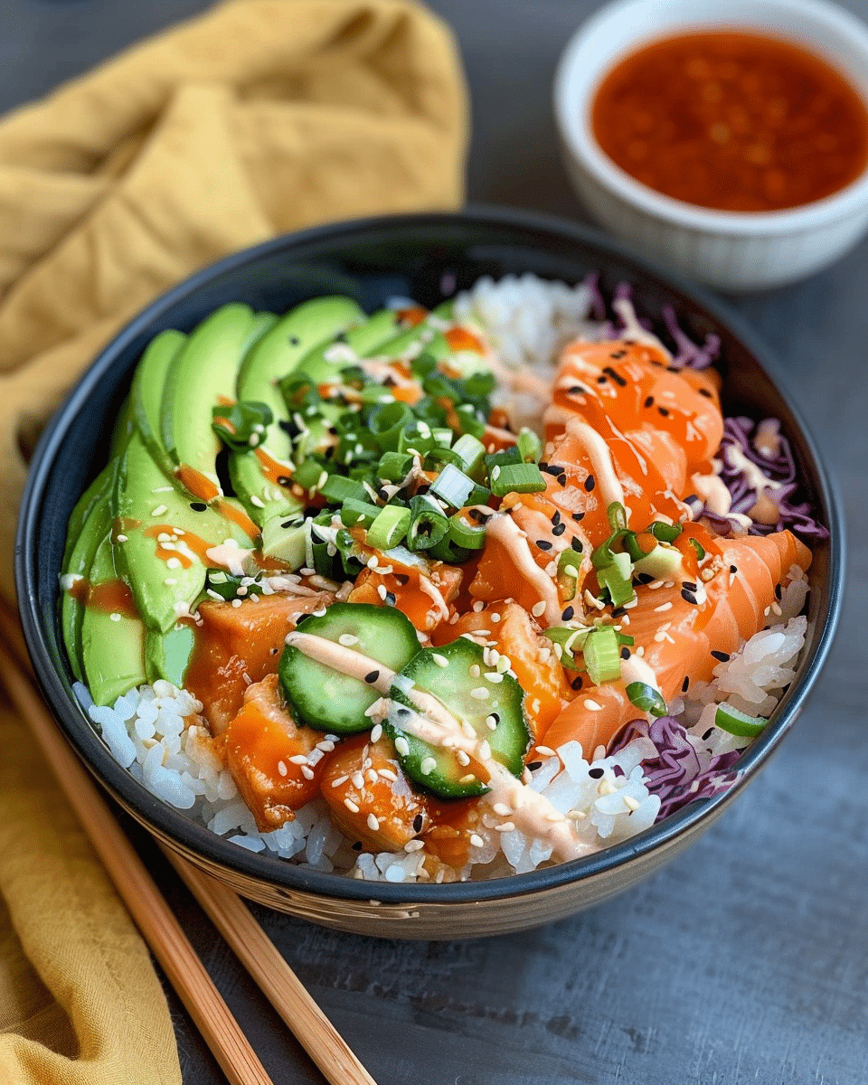 Low Carb Sushi Bowls (With Frozen Cauliflower Rice)