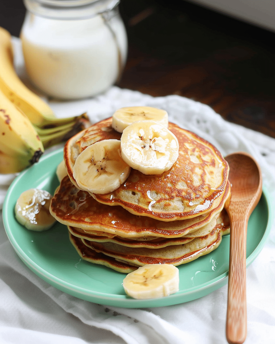 Baby Banana Pancakes