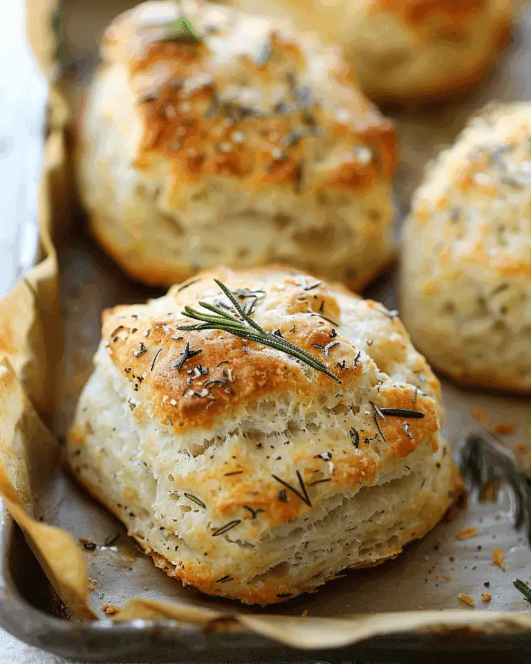 Rosemary and Goat Cheese Biscuits Recipe