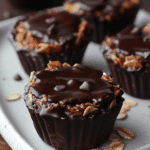Peanut Butter Oat Cups with Dark Chocolate Recipe